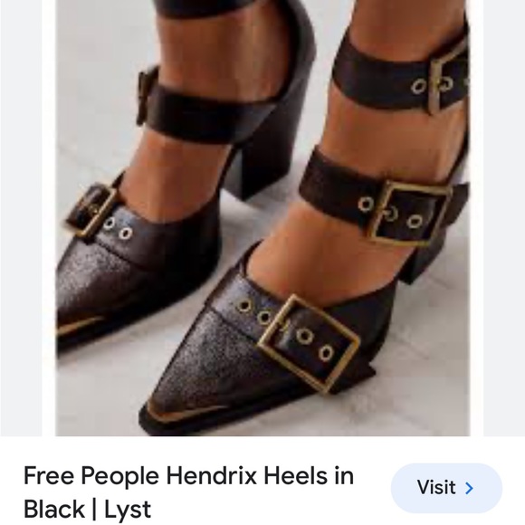 Free People x Jeffrey Campbell Hendrix Heels NWOB Size 10 - Picture 2 of 15